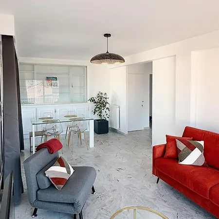 Apartament Lympia, Climatisation - Belle Vue - Parking Nicea